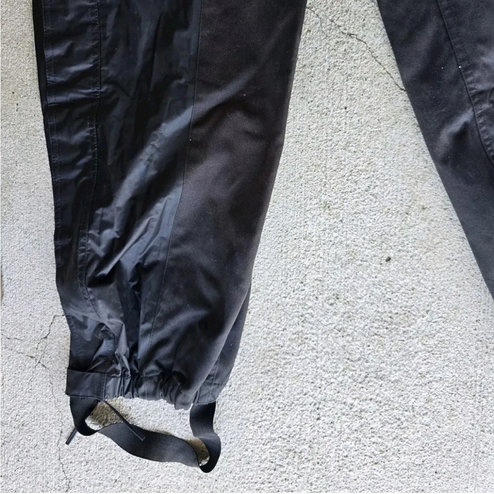 Harley Davidson Men S Pants 34x32 Black Motorcycle Windbreaker Adjustable Belt - Picture 9 of 16